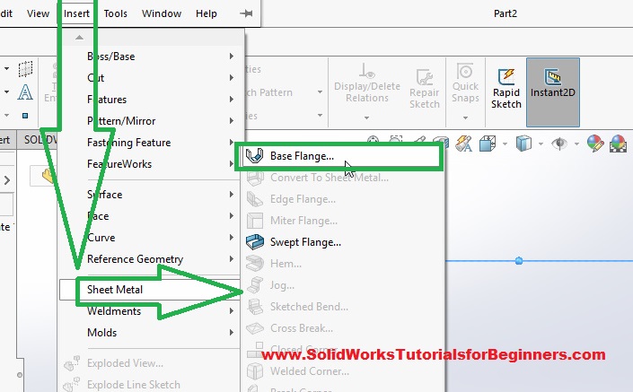 SolidWorks Sheet Metal Tutorials_Free Step By Step Guide For Beginners