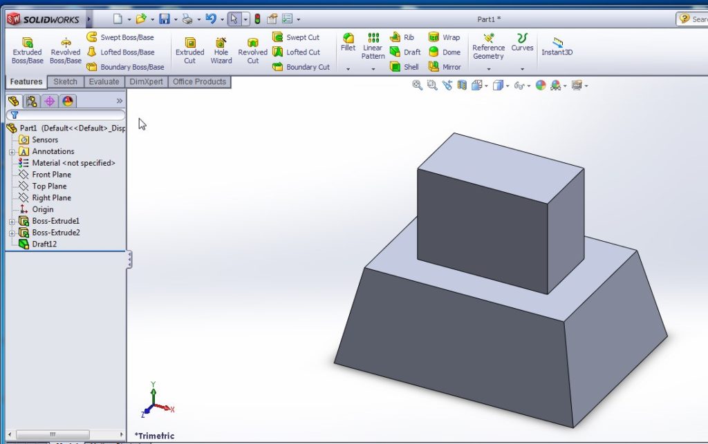 How To Use SolidWorks Shell Tool Feature In SolidWorks CAD